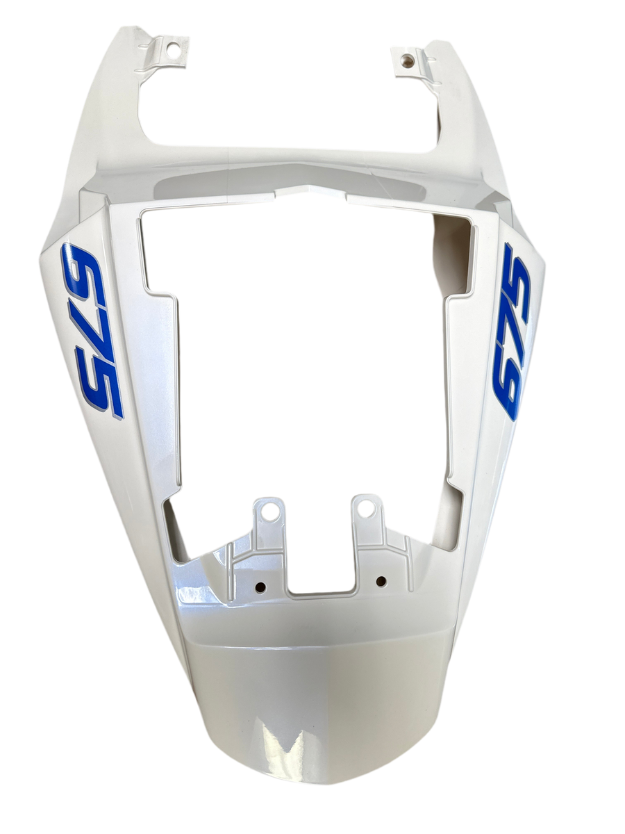 Triumph Daytona 675 Rear Panel - Pearl White Special Edition