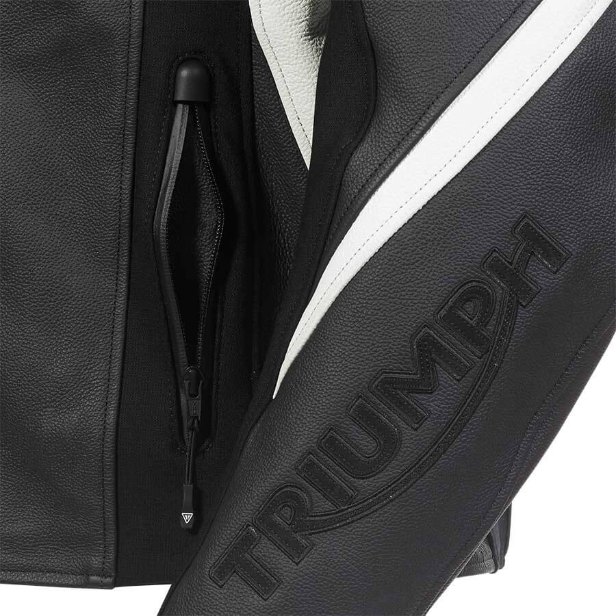 Triumph Triple Leather Jacket - MLES2336 – Hermy's TriumphSuperStore