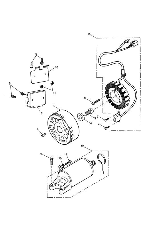 Triumph Daytona 675 & Street Triple/R Spares Kit Regulator Brkt/Link Lead -  T1301234