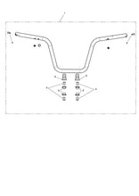 Triumph Bonneville Bobber/Speedmaster High Handlebar - Black A9630258