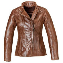 Women's Leather Barbour Jacket - MLLS17106