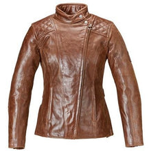 Women's Leather Barbour Jacket - MLLS17106