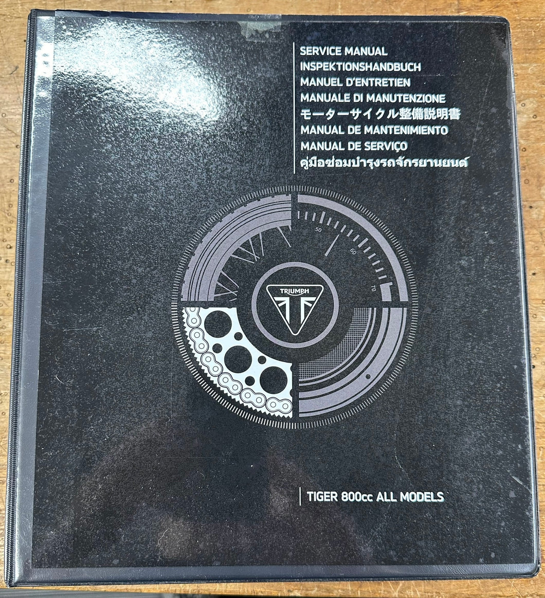 Triumph Tiger 800 Service Manual - T3857170-EN