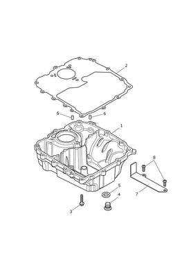 Triumph Modern Classics Sump, Machined - T1230666