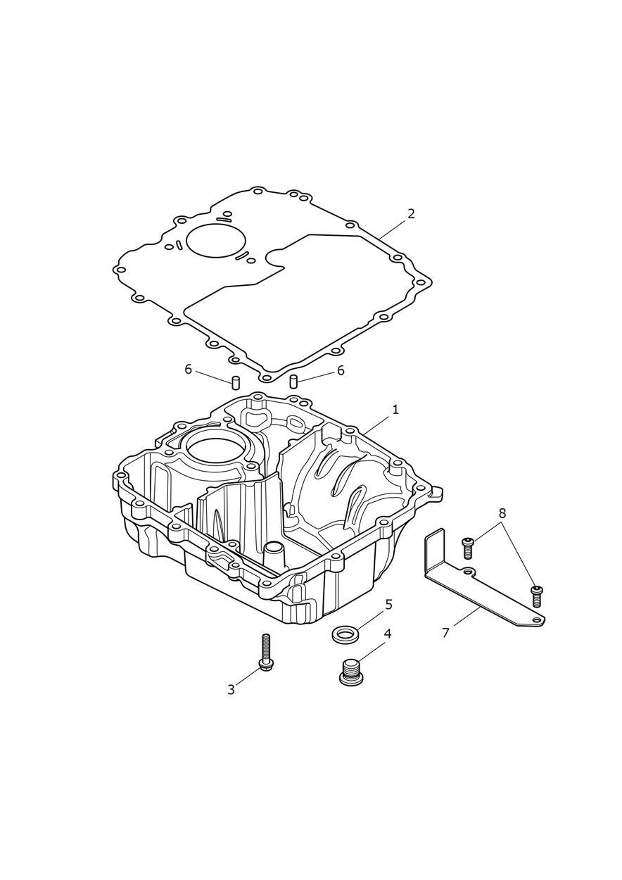 Triumph Modern Classics Sump, Machined - T1230666