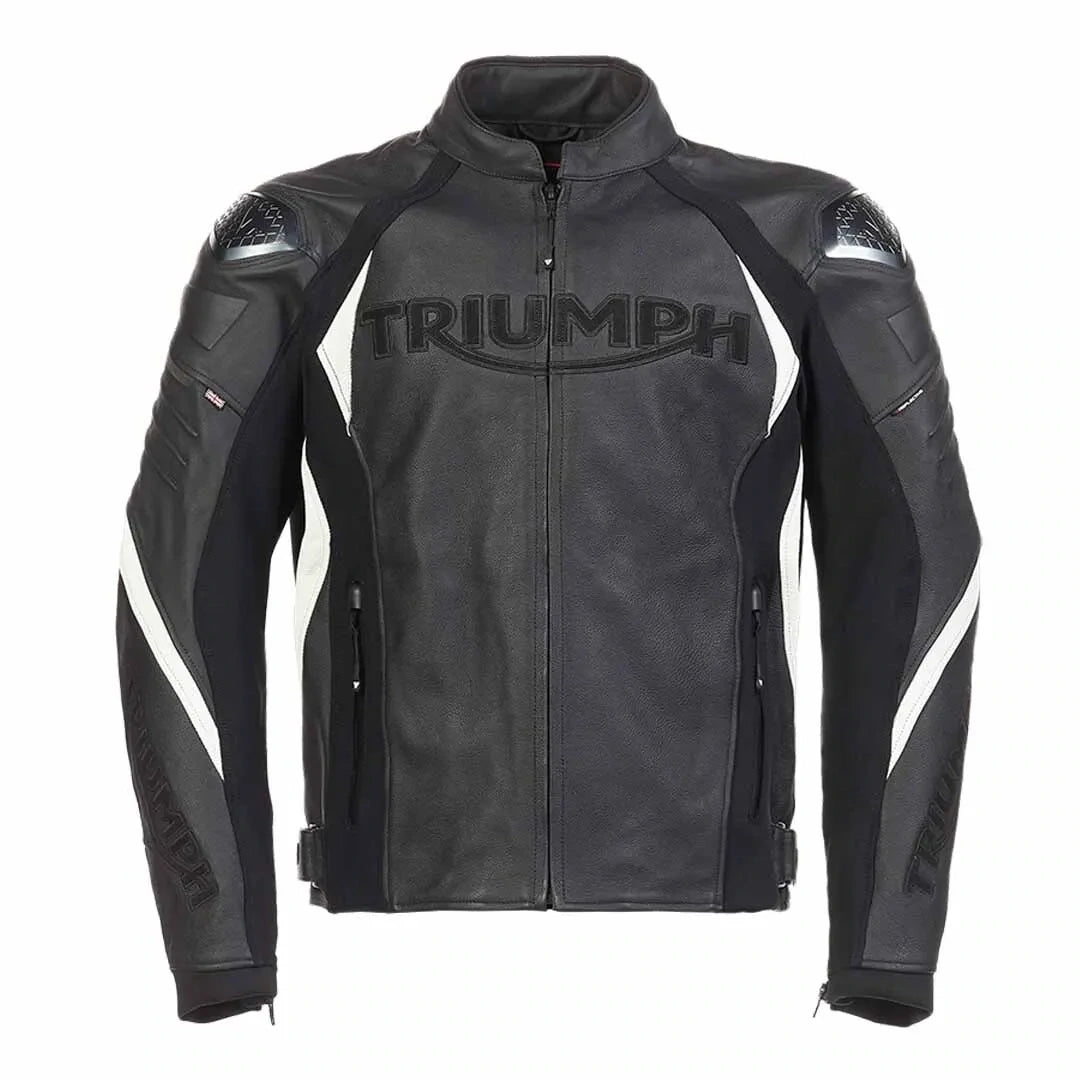 Triumph Roadster Leather Jacket - MLES2336 – Hermy's TriumphSuperStore