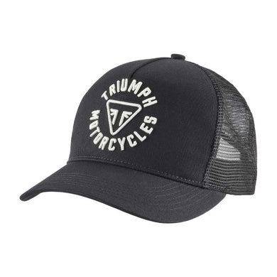 Triumph Taylor Trucker Cap Black & White - MCAS21004