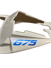 Triumph Daytona 675 Rear Panel - Pearl White Special Edition - T2307573-NI