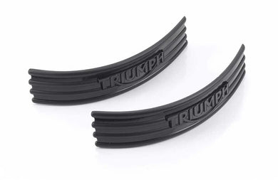 Triumph Vintage 4 Bar Tank Badge Black - A9798013