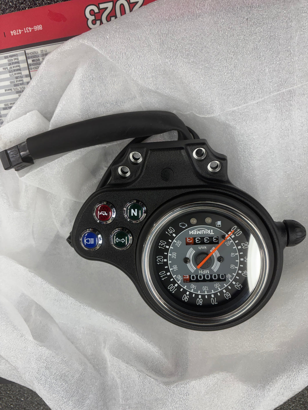 Triumph Bonneville Speedo Assembly - T2503140