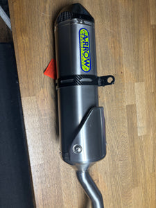 ARROW スリップオンマフラー Triumph Tiger800XC Triumph Tiger 800 Arrow Slip on Exhaust - A9600541 DISPLAY MODEL