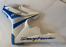 Triumph Fairing for the Left Side in Pearl White - Daytona 675 - T2307564-NI