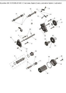 Triumph 400 Speed / Scrambler Oil Filter / O Ring Kit - JG571014-O