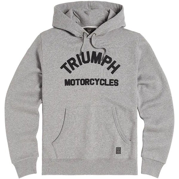 Triumph Carrick Pull On Hoodie - Grey Marl - MSWS2341 – Hermy's