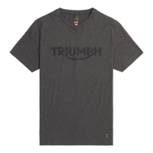 Triumph Bamburgh Tee -  Black Marl / Black - MTSS24110