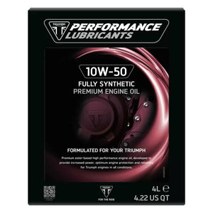 Triumph Fully Synthetic Engine Oil 10w-50 4 Liter - PLFS230041550