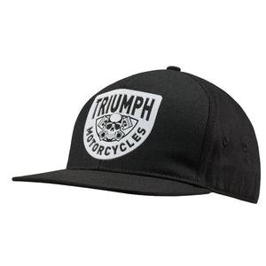 Triumph Piston Rich Flat Peak Cap Black - MCAS25202 – Hermy's