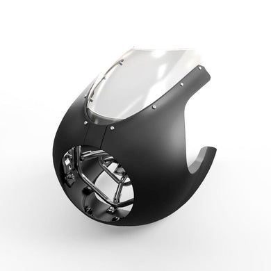 Triumph Liquid Cooled Thruxton RS Front Fairing Kit - A9708522-LZ Matt Storm Grey