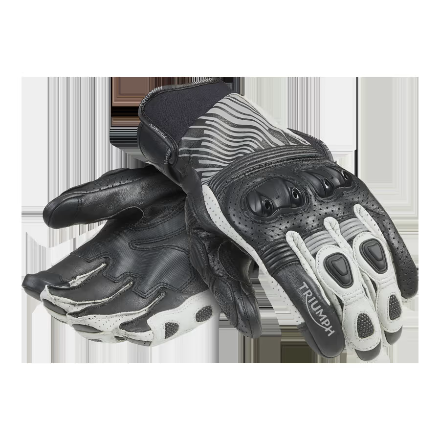 Triumph Bullet Leather Gloves - MGVS25514 – Hermy's TriumphSuperStore