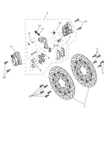 Triumph Tiger 800 Replacement Front Brake Disc - T2024401 - TAKE OFF