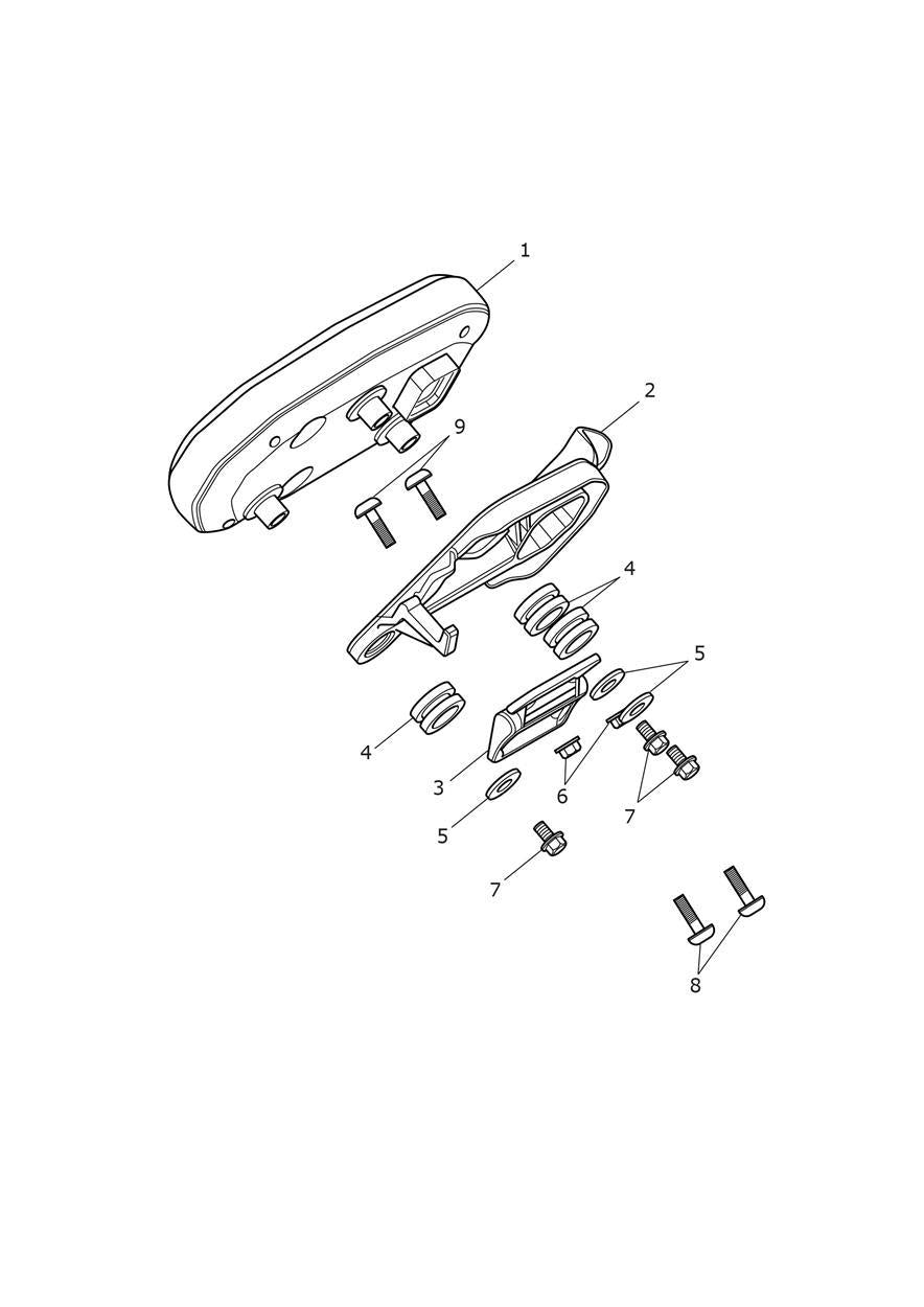 Triumph Tiger 800 TFT Instrument Pack MPH- T2502947
