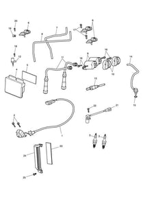 Triumph America EFI, Scrambler EFI & Speedmaster EFI ECM Base - T1299330