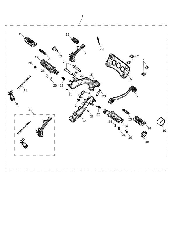 triumph speedmaster mid controls