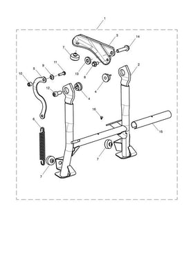 Triumph Tiger 800 Models Centre Stand - T2081997