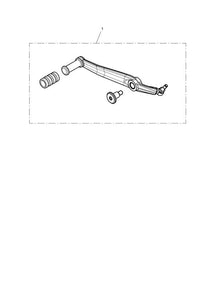 Triumph Rocket 3 GT Gearchange Assembly Fixing Kit- A9770224
