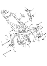 Triumph Swingarm Pivot Cover - Daytona - Tiger Sport - Trident - T2076717