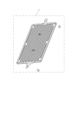 Triumph Bonneville, Speed Twin & Street Twin Models Radiator Guard Kit - A9709602