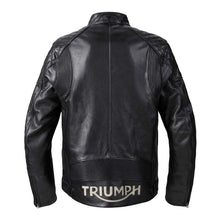 Triumph Braddan Sport Black Leather Jacket