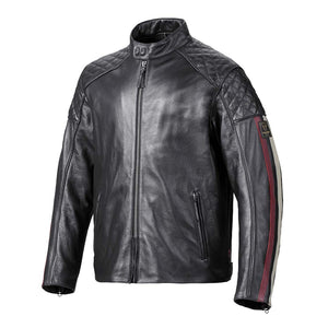 Triumph Braddan Sport Black Leather Jacket