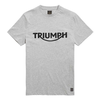 Triumph Bamburgh Grey Tee