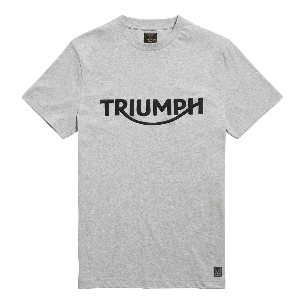 Triumph Bamburgh Grey Tee