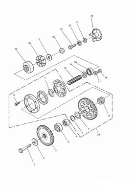 Triumph Sprag & Clutch Assembly - T1221025