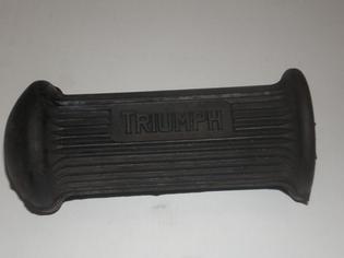Triumph Driver Rubber With Block Logo - 82-9279