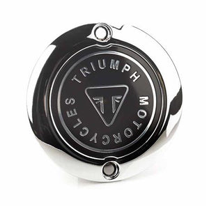 Triumph Modern Classics Chrome Badge Clutch Cover - A9610255