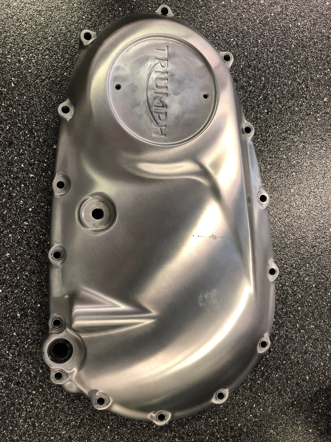 Triumph Modern Classics Stock Take Off Clutch Cover (Brushed) - T1267543