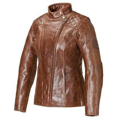 Women's Leather Barbour Jacket - MLLS17106