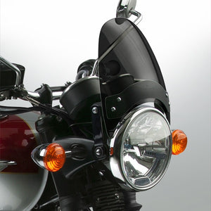 National Cycle Flyscreen, Black Dark Tint fits Triumph Bonneville Bobber - N2544-002