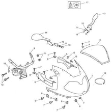 Triumph Front Subframe (Fairing Stay Bracket) - Daytona 955i - T2300914