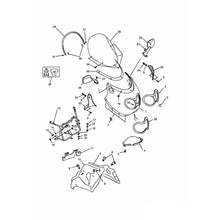 Triumph Trophy VIN 29156 and up Windshield - T2301195