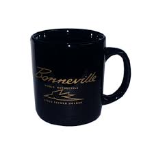 Triumph Bonneville World Motorcycles Mug, Black - MUG186