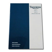 Triumph Bonneville - T100 - Scrambler - Thruxton Air Cooled Service Manual - T3856666